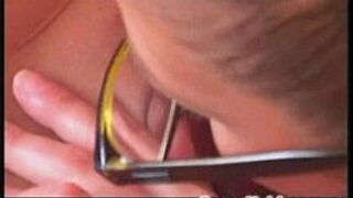 Hot lesbians gets licked and fucks dildo - porn video