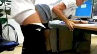 Boss with Her client - porn video