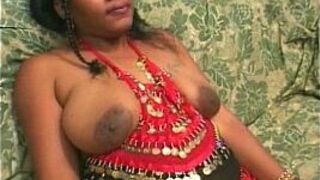 Tiny black midget gangbang - porn video