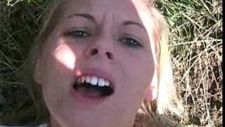 Outdoor Anal Cherry Popping - porn video