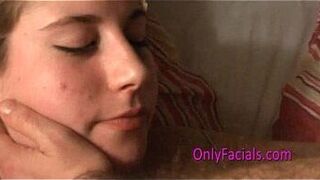 Facial for a sweet teen - porn video