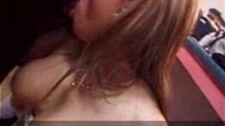 Gina is preparing for a hard cumshot - porn video