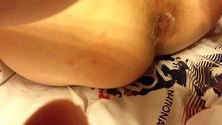 Young tight ass masturbation - porn video