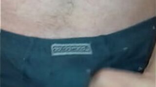Masturbating in new briefs - porn video