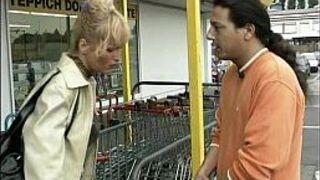 Helpless lady is picked up at store - porn video