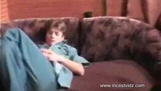 step son play at computer but come horny mom and convince him to fuck - porn video