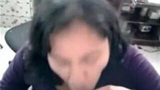 Secretary sucks her boss for raise - porn video