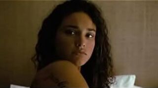 Brunette in the shower - porn video