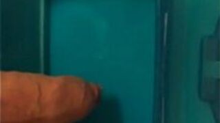 Peeing playing with the piss and cum - porn video