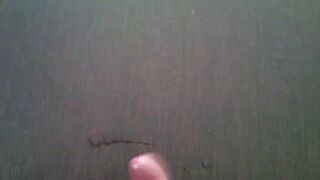 huge cum on table - porn video